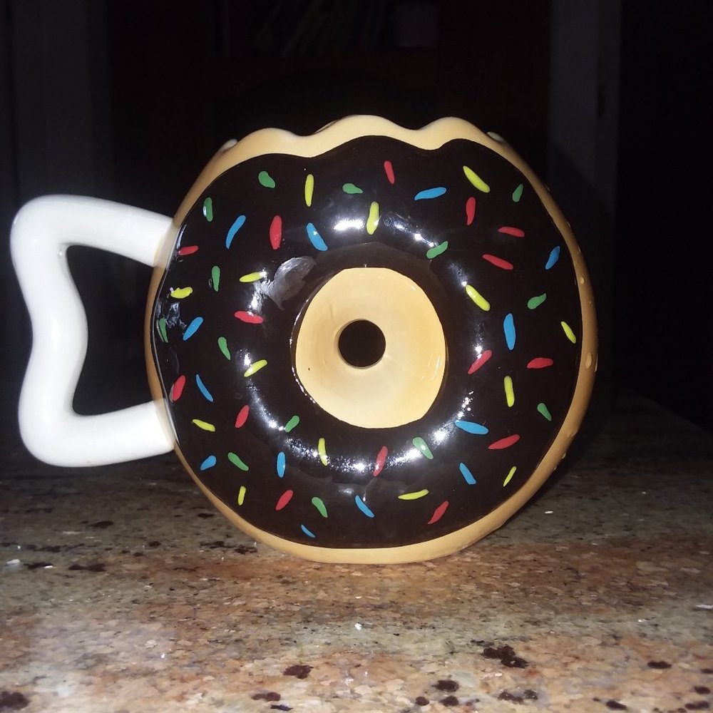 Donut / doughnut shaped mug
